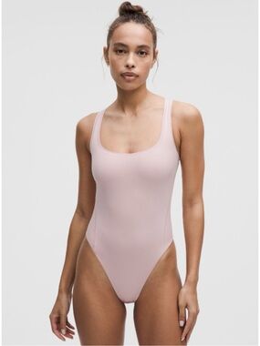 Lululemon Wundermost Ultra-Soft Nulu Square-Neck Sleeveless Bodysuit